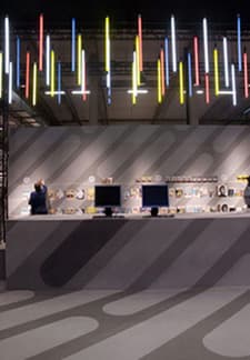 Broadcast-decor gebouwd door De Decorkliniek voor VRT